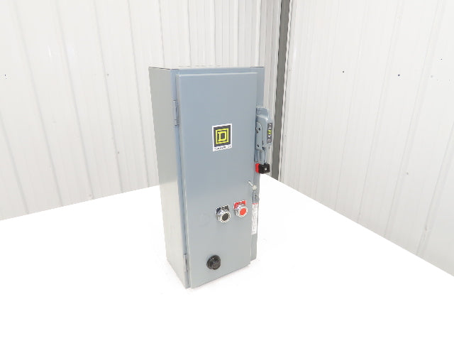 Square D Combination Motor Starter Non Fusible 10HP 600V 3ph 120V Coil