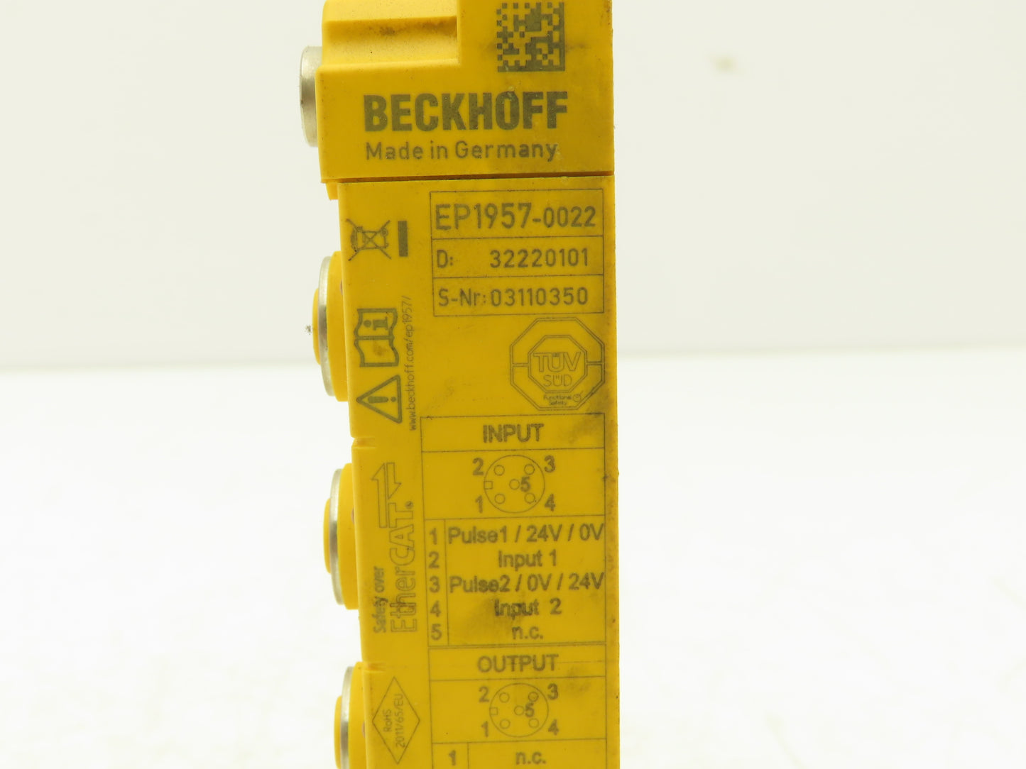 Beckhoff EP1957-0022 EtherCAT Box TwinSAFE Logic 8-Channel I/O Module 24VDC