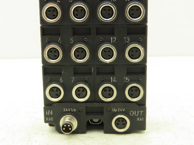 Beckhoff EP2349-0021 EtherCAT Box 16-Channel Digital Combi I/O Module 24VDC