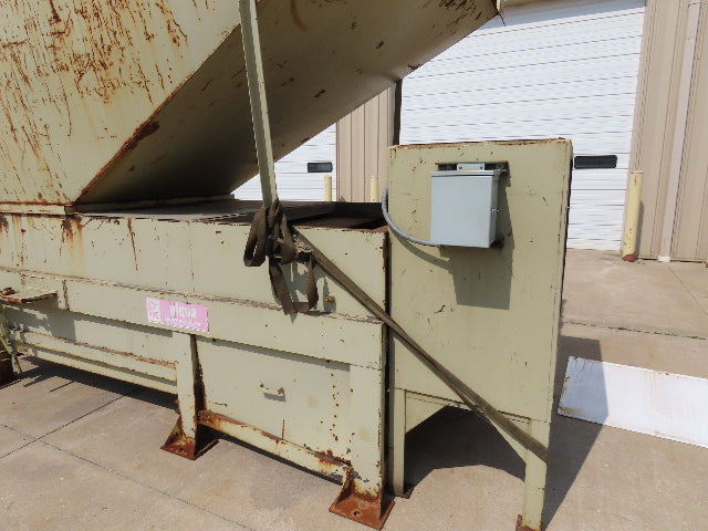 Piqua Industrial Trash Dumpster Garbage Compactor Top Load 20Hp 230/460V Pusher