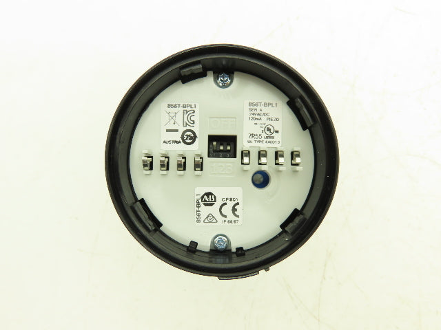Allen Bradley 856T-BPL1 Sound Module Stack Light Polycarbonate 8-Tone