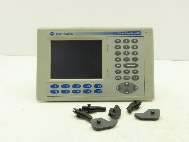 Allen Bradley 2711P-B6C20D PanelView Plus 600 Ser D HMI Control Panel