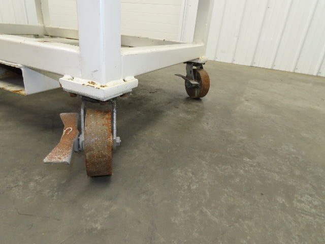 7/8" Thick Top Steel Fabrication Welding Layout Table Work Bench 33"x51"x31.25"