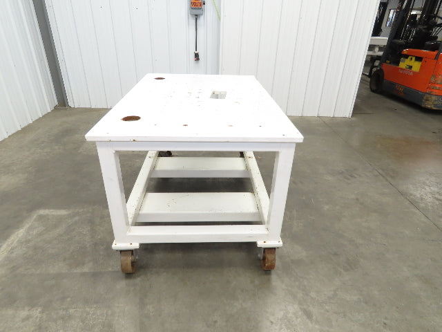 7/8" Thick Top Steel Fabrication Welding Layout Table Work Bench 33"x51"x31.25"