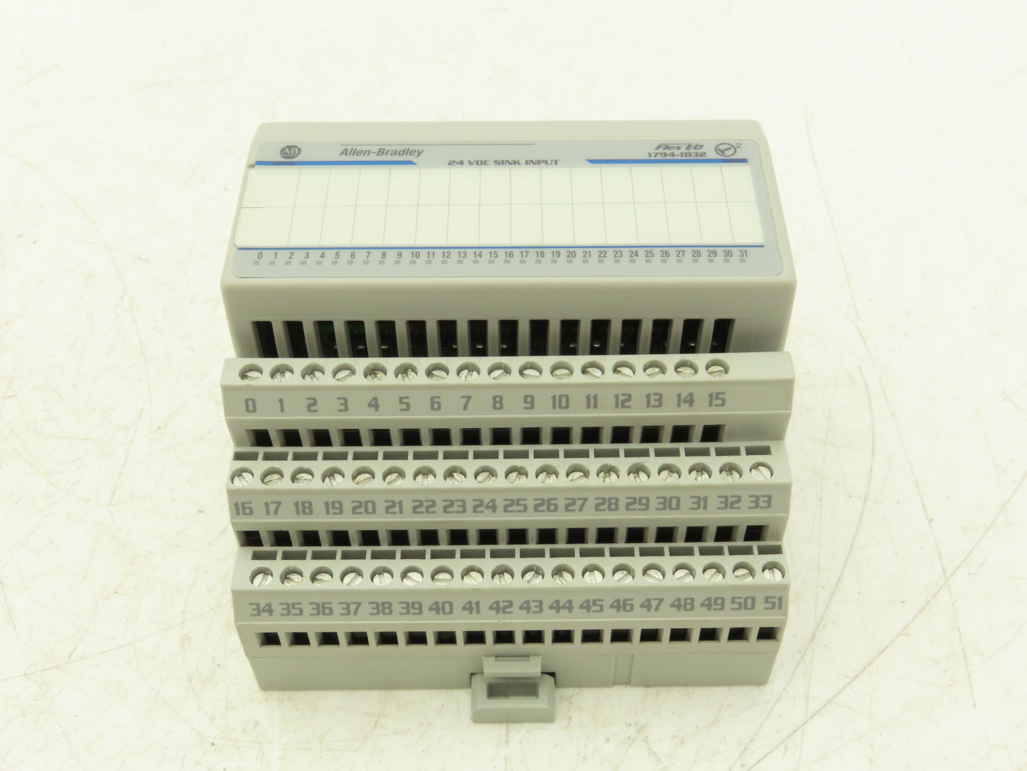 Allen-Bradley 1794-IB32 Input Module I/O 32 Point 24VDC Ser A W/Base 1794-TB32