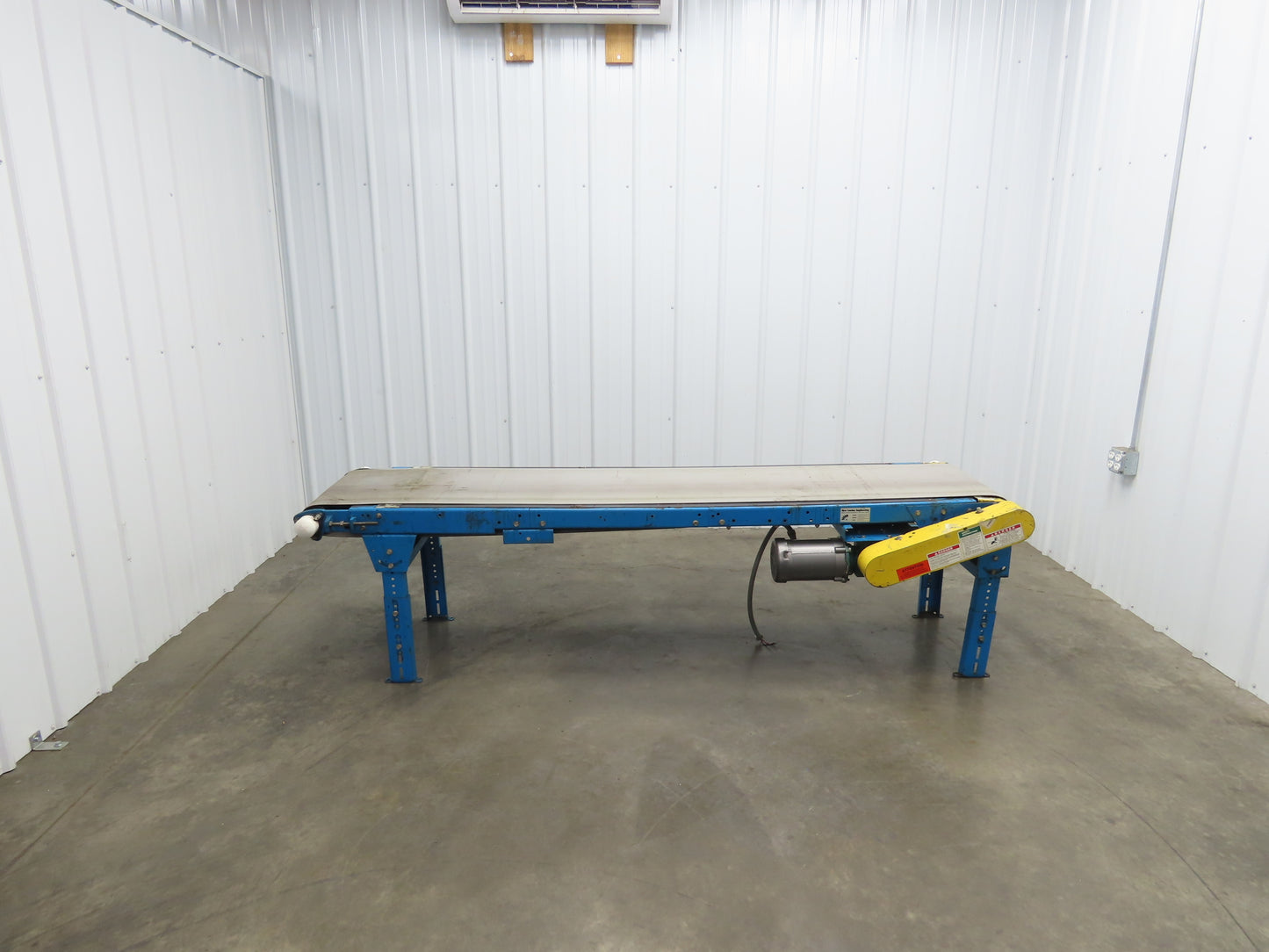 New London Engineering 21"x 8' Conveyor 12"Belt .33Hp 230/460V 3PH 48FPM