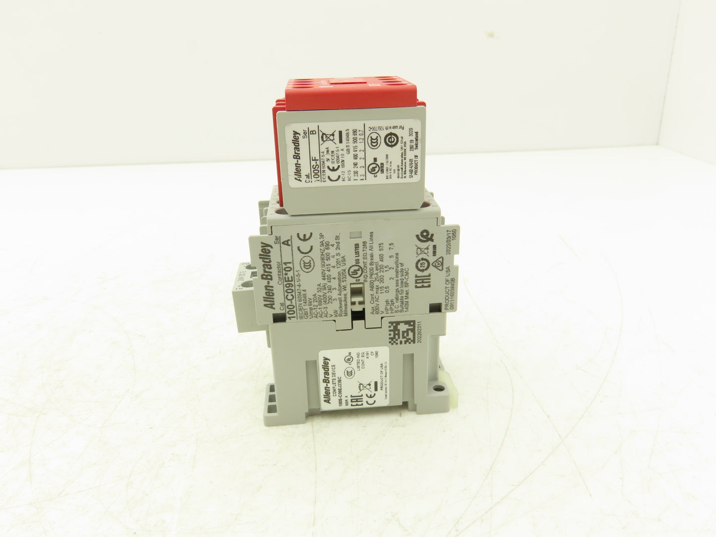 Allen Bradley 100S-C09EJ23BC Motor Starter Safety Contactor 7.5Hp 600V Assembly