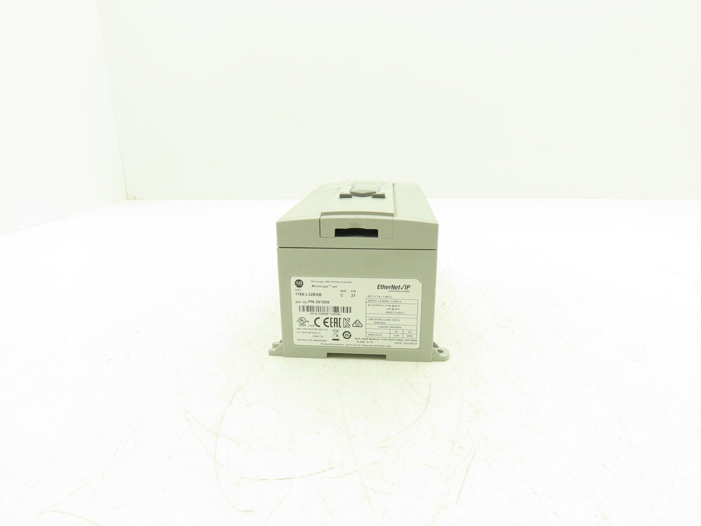Allen Bradley 1766-L32BXB MicroLogix 1400 Controller Module 32 Point Ethernet