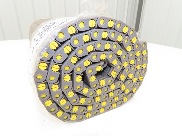 Rexnord HP7705-26.50 MatTop Plastic Conveyor Belt Chain 26.5"W x 5' Length Brown