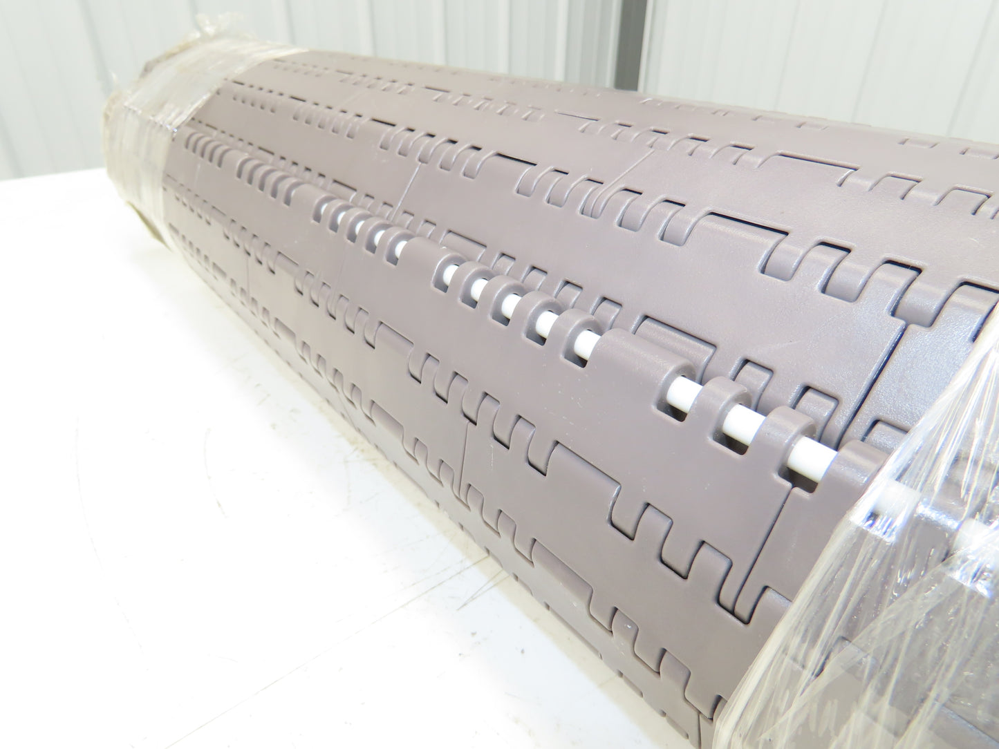 Rexnord HP7705-26.50 MatTop Plastic Conveyor Belt Chain 26.5"W x 5' Length Brown