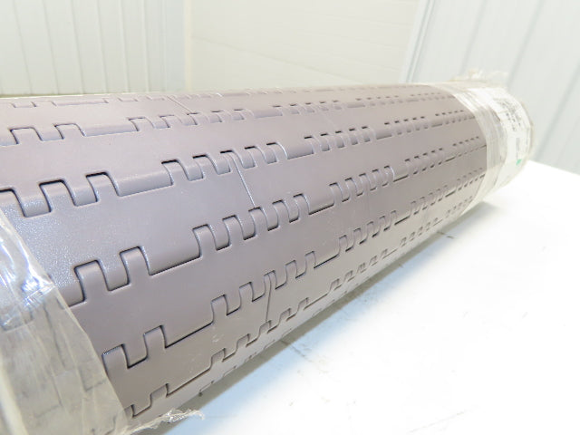 Rexnord HP7705-26.50 MatTop Plastic Conveyor Belt Chain 26.5"W x 5' Length Brown