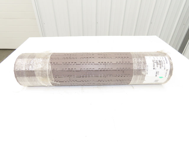Rexnord HP7705-26.50 MatTop Plastic Conveyor Belt Chain 26.5"W x 5' Length Brown