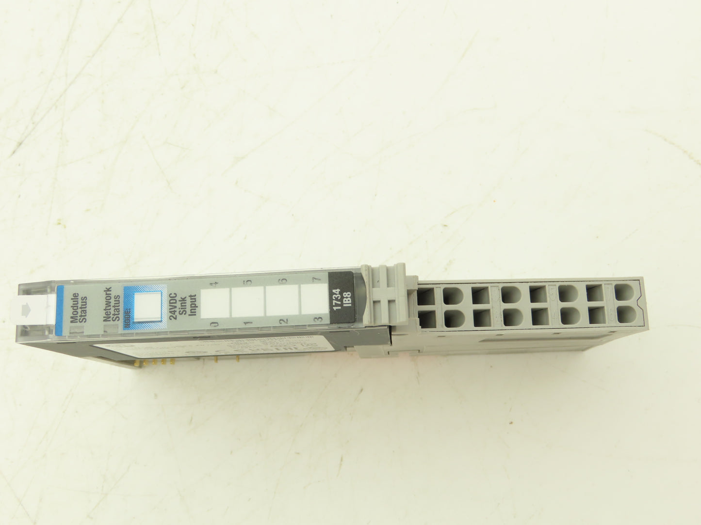 Allen Bradley 1734-IB8 PLC I/O Input Module With Modular Base Ser D FW 3.031