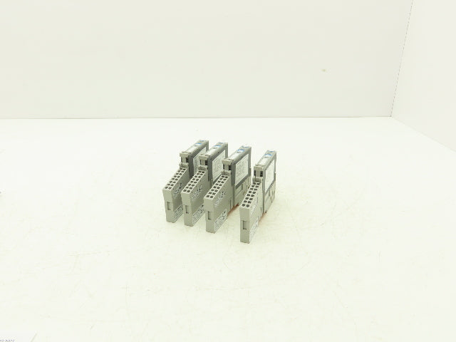 Allen Bradley 1734-IB8 PLC I/O Input Module With Modular Base Ser D Lot of 4