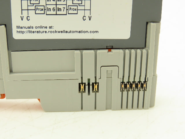 Allen Bradley 1734-IB8 PLC I/O Input Module With Modular Base Ser D Lot of 4
