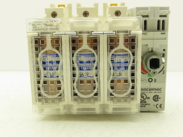 Socomec Fuserbloc J60A Through Door Fusible Disconnect Switch