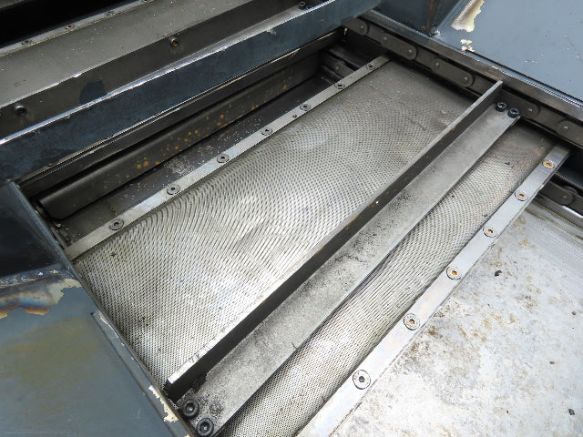 Magnetic Chip Conveyor Scraper Chain w/Coolant Filters 41-44"H 96"L 230/460V 3PH