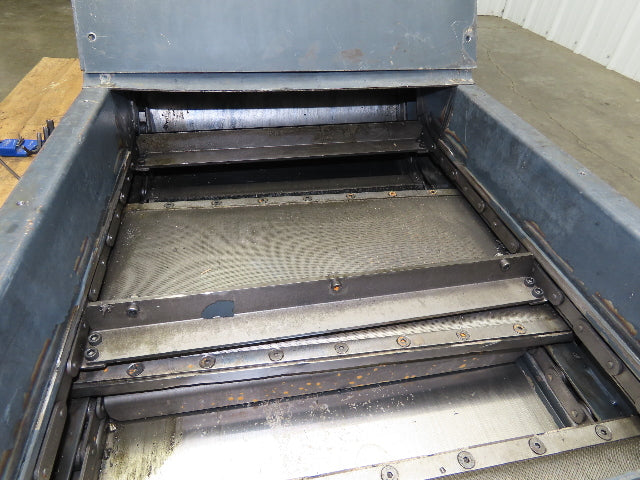 Magnetic Chip Conveyor Scraper Chain w/Coolant Filters 41-44"H 96"L 230/460V 3PH