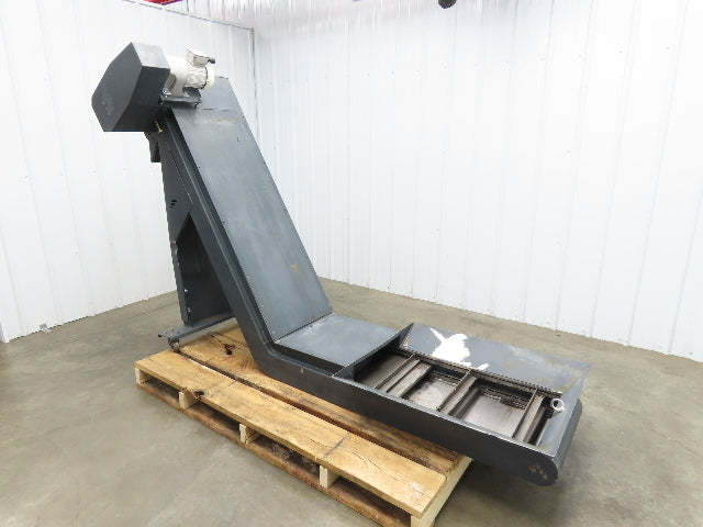 Magnetic Chip Conveyor Scraper Chain w/Coolant Filters 41-44"H 96"L 230/460V 3PH