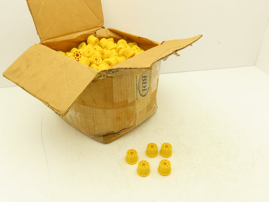 KSE Manufacturing 000410Y Unisort X Yellow Sorter Tube Bushing Lot of 499