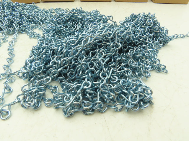 Grainger 2ZDE6 Jack Chain 10lb 1/2" Link Steel Zinc 100ft Boxes 500ft Lot of 5