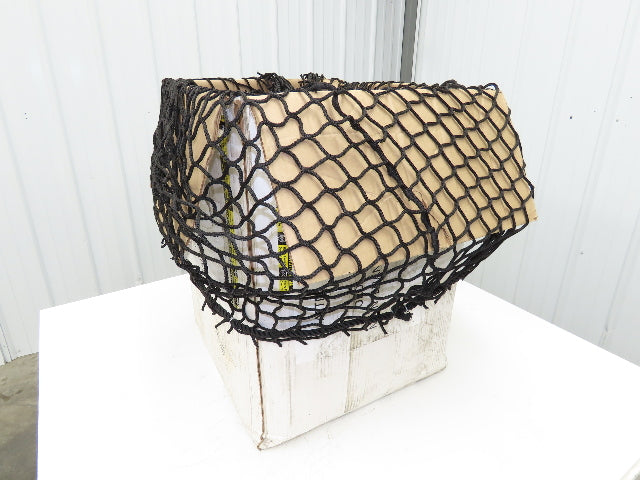 US Netting SBN 4045 Rope Border Netting 150' x 7' Black