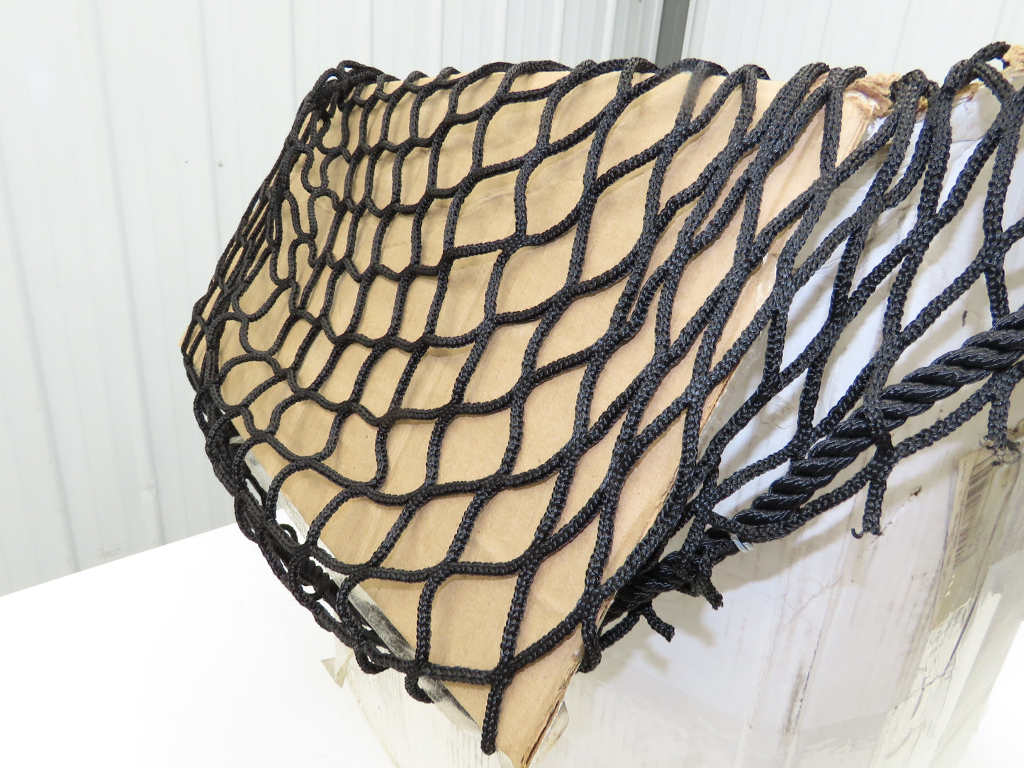 US Netting SBN 4045 Rope Border Netting 150' x 7' Black