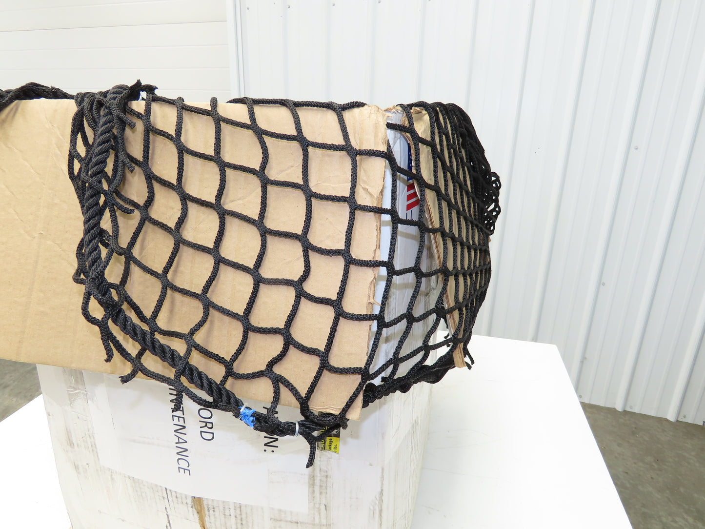 US Netting SBN 4045 Rope Border Netting 150' x 7' Black