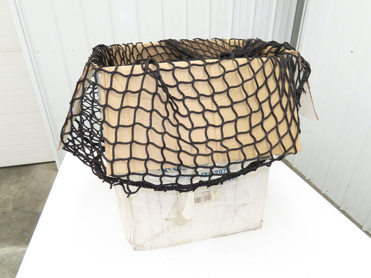 US Netting SBN 4045 Rope Border Netting 150' x 7' Black