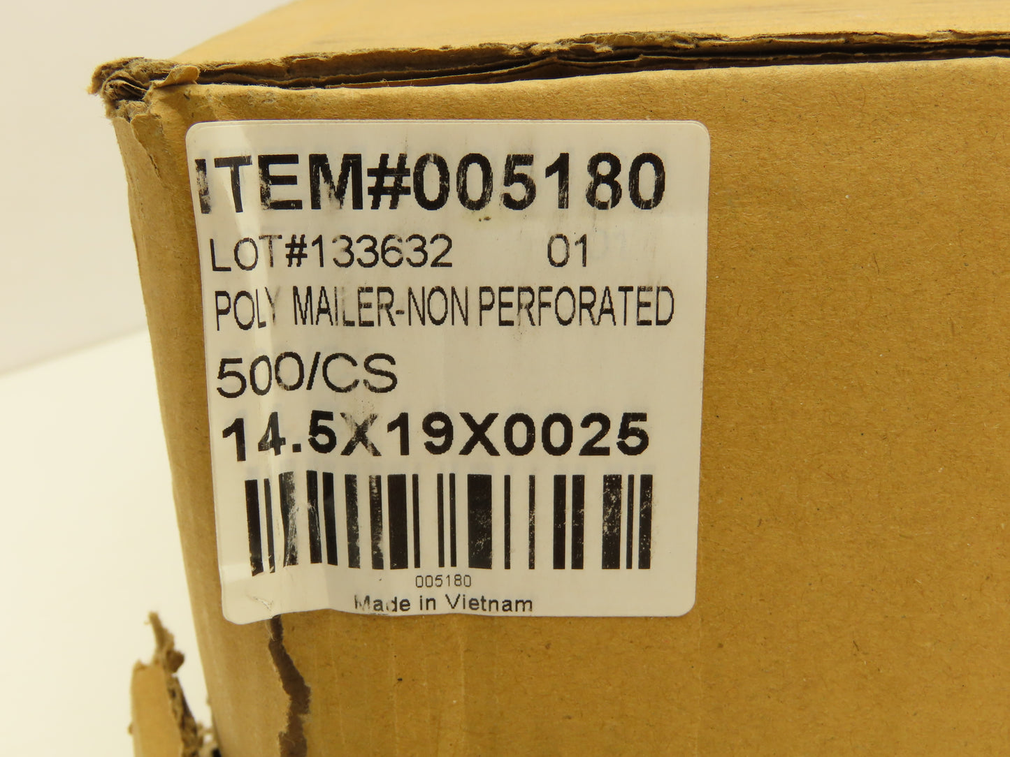 Poly Mailer 14.5" x 19" 2.5 Mil Shipping Envelope Self Sealing Bag 500 Per Case