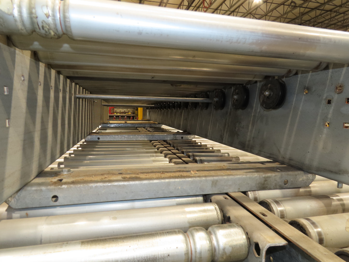 Automotion 24"x 10' Gravity Roller Conveyor 21.5"BF 1.9" Rollers 7-Sections 70'