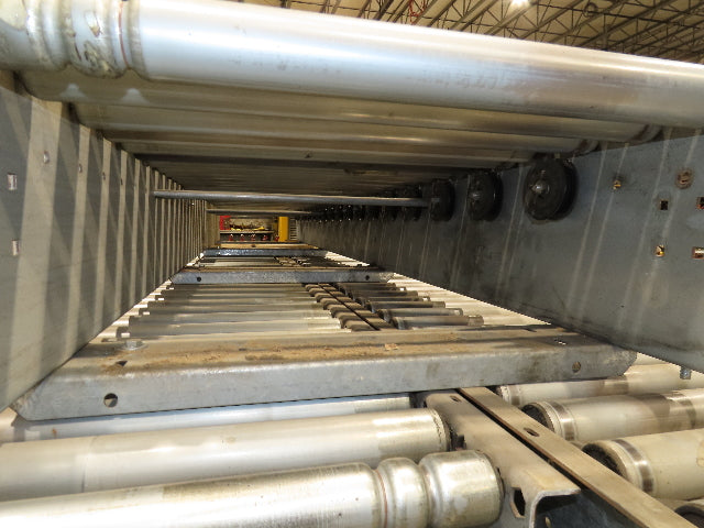 Automotion 24"x 10' Gravity Roller Conveyor 21.5"BF 1.9" Rollers 7-Sections 70'