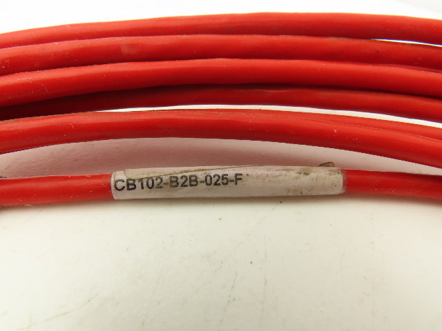 CTC CB102-B2B-025-F High Temperature 2 Conductor Cable 25' Wire Harness 392°F