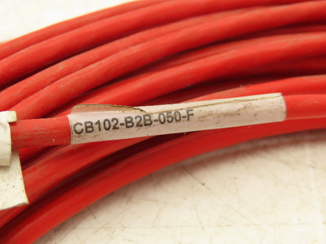 CTC CB102-B2B-050-F High Temperature 2 Conductor Cable 50' Wire Harness 392° F