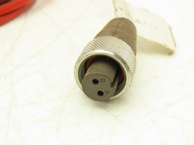 CTC CB102-A2R-100-Z High Temperature 2 Conductor Cable 100' Wire Harness 392° F