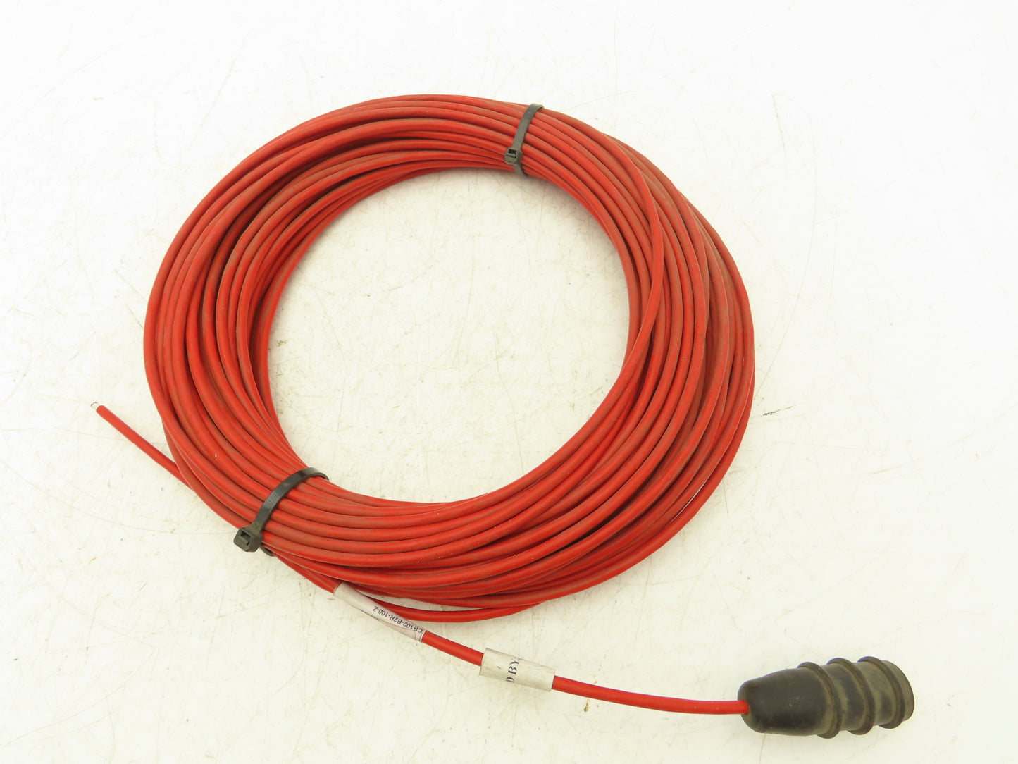 CTC CB102-B2R-100-Z High Temperature 2 Conductor Cable 100' Wire Harness 392° F