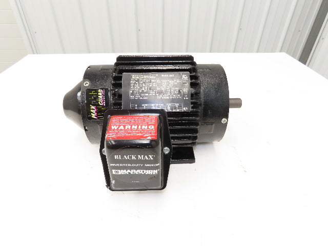 Y551 Induction Motor 2Hp 1750rpm 230/460v 3ph 145T TENV Inverter Duty Dual Shaft