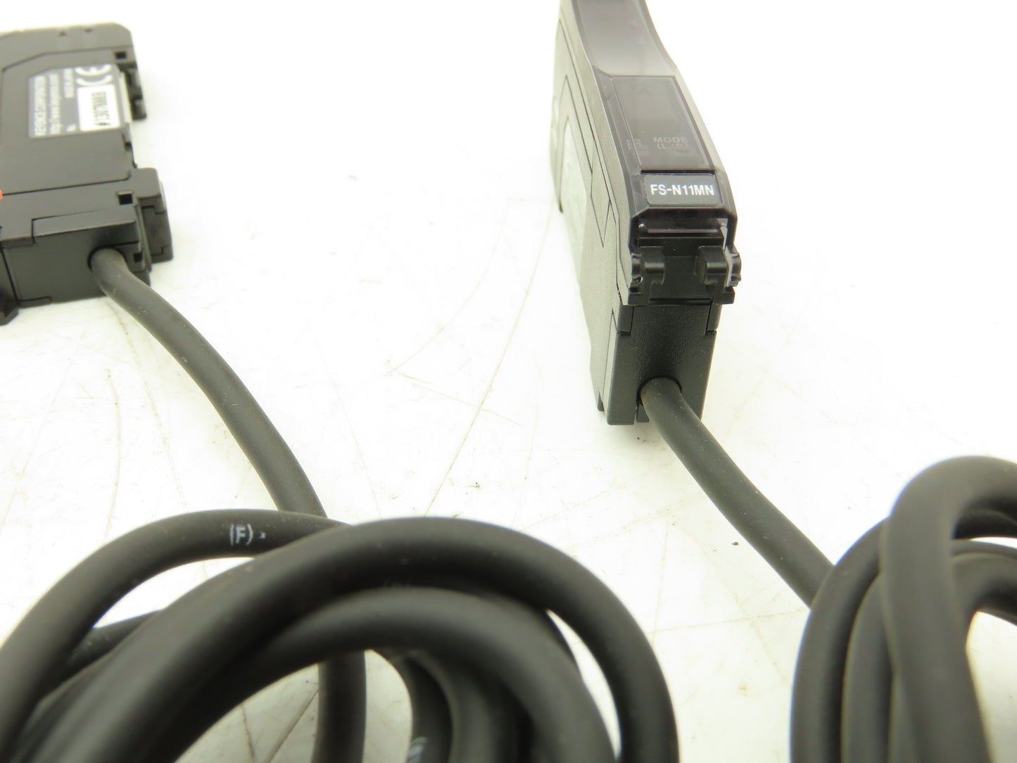 Keyence FS-N11MN Fiber Amplifier Main Unit Cable Type NPN 12-24VDC Lot of 3