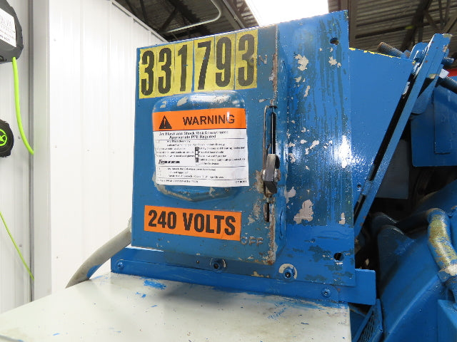 L&J No 3 Mechanical OBI Punch Press 22 Ton 2-1/2" Stroke 2Hp 3Ph Air Clutch