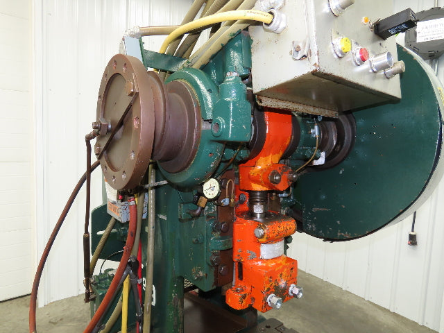 L&J No 3 Mechanical OBI Punch Press 22 Ton 2-1/2" Stroke 2Hp 3Ph Air Clutch