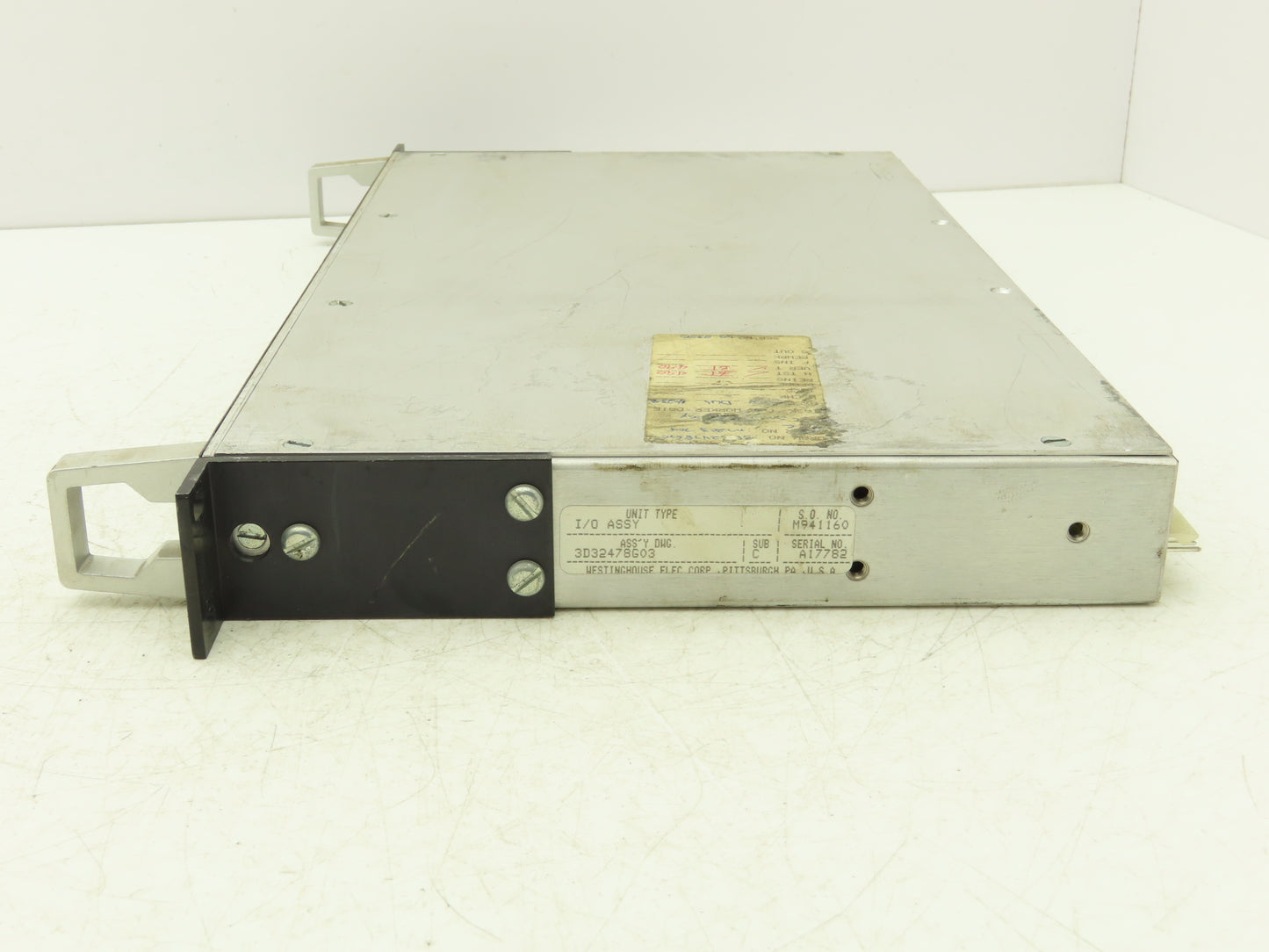 Westinghouse Electric 3D32478G03 Unimate PLC I/O Assembly 17-32 Rack Mount
