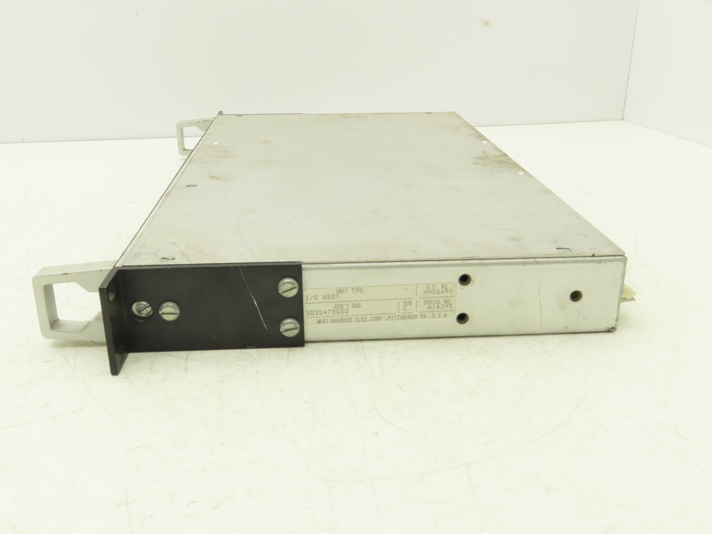 Westinghouse Electric 3D32478G03 Unimate PLC I/O Assembly 1-16 Rack Mount