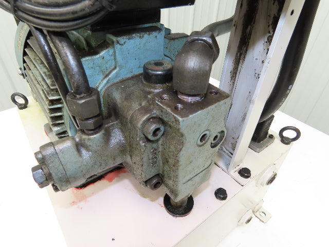 Okuma Hydraulic Power Unit 5gal Tank 8gpm 1100psi Nachi Uni Pump 3Hp 220V