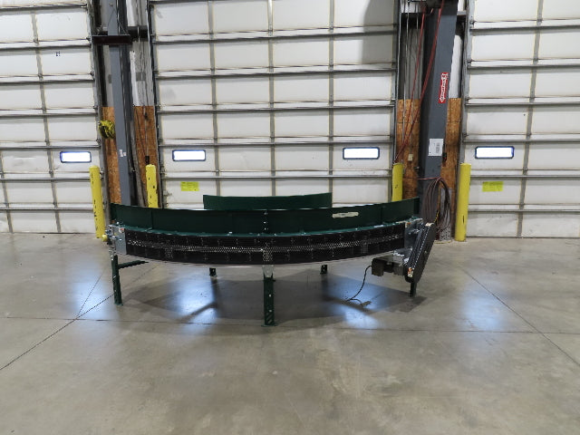 Transnorm TS1500/140 90° LH Curve 42" Belt Conveyor 200FPM Belt Drive 460V 3PH