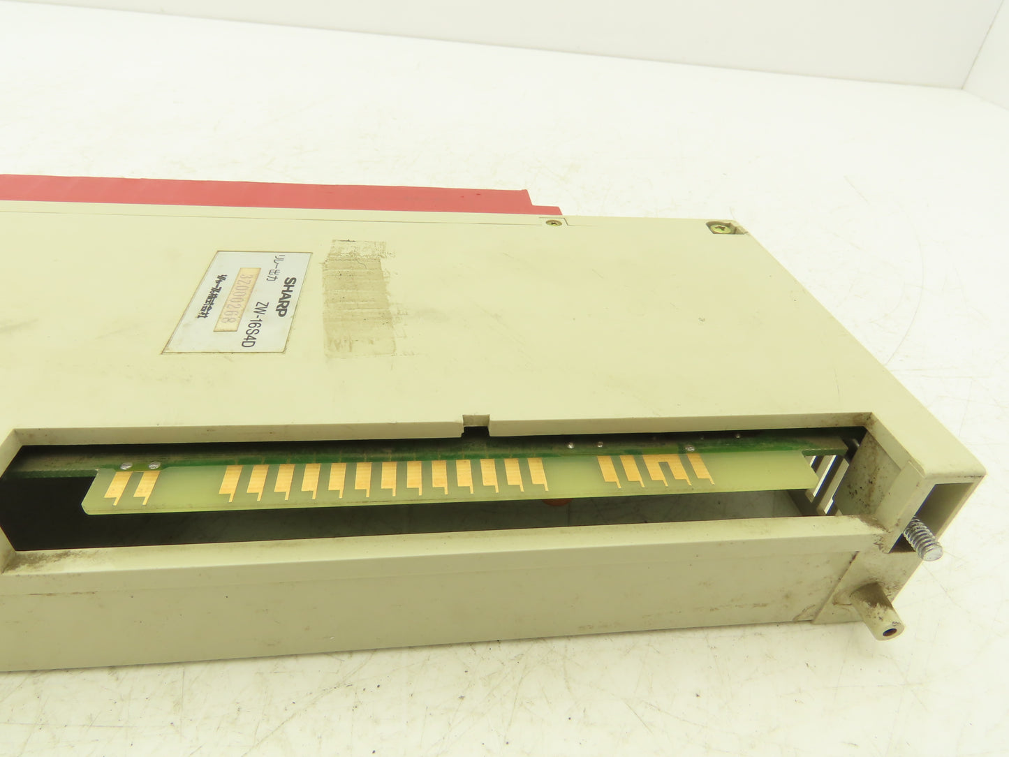 Sharp ZW-16S4D Output I/O Module With AP-709E Printed Circuit Board Card