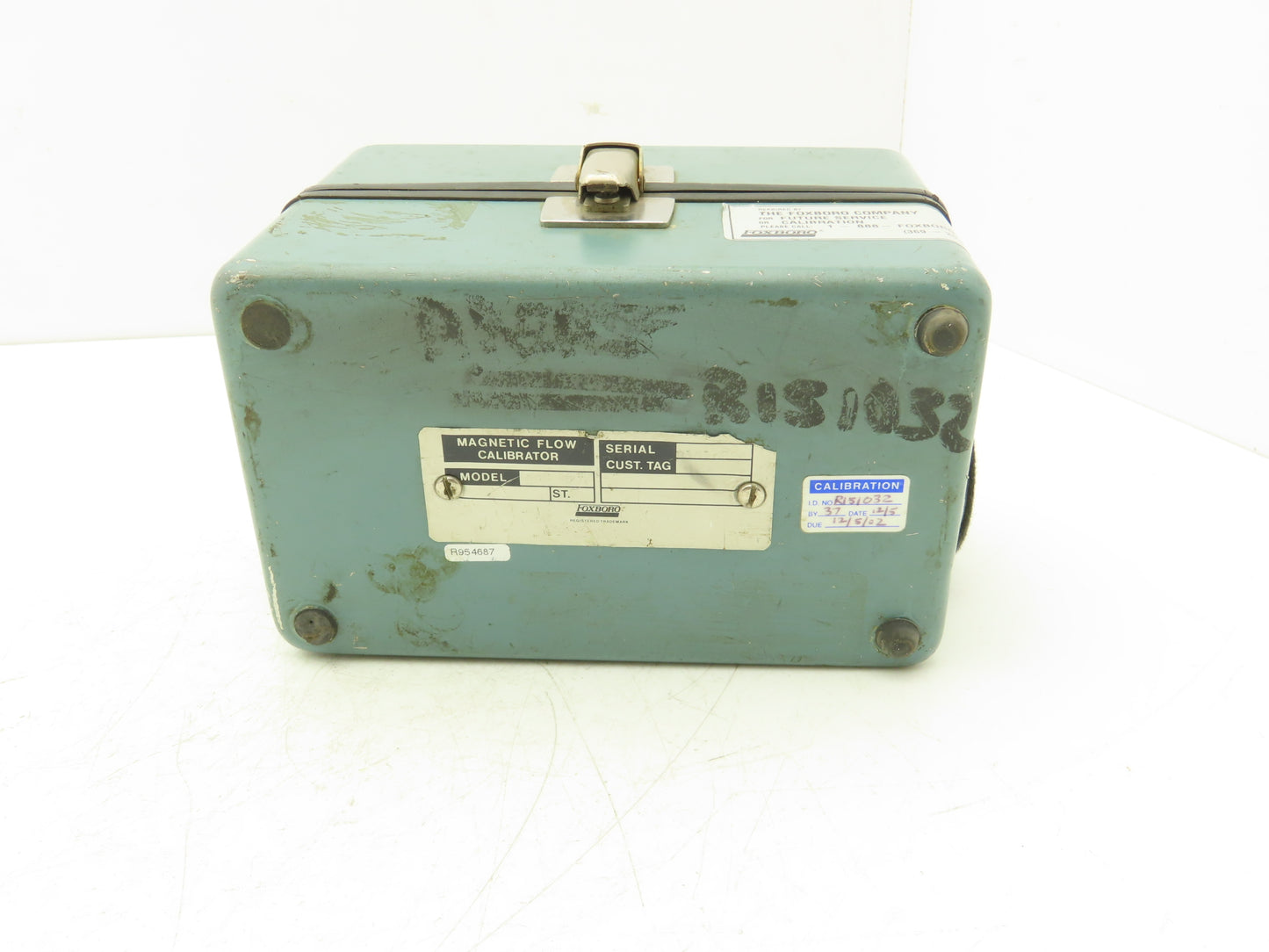 Foxboro 896 CAL Magnetic Flow Calibrator 1-10mV With Mechanical Dial Counter