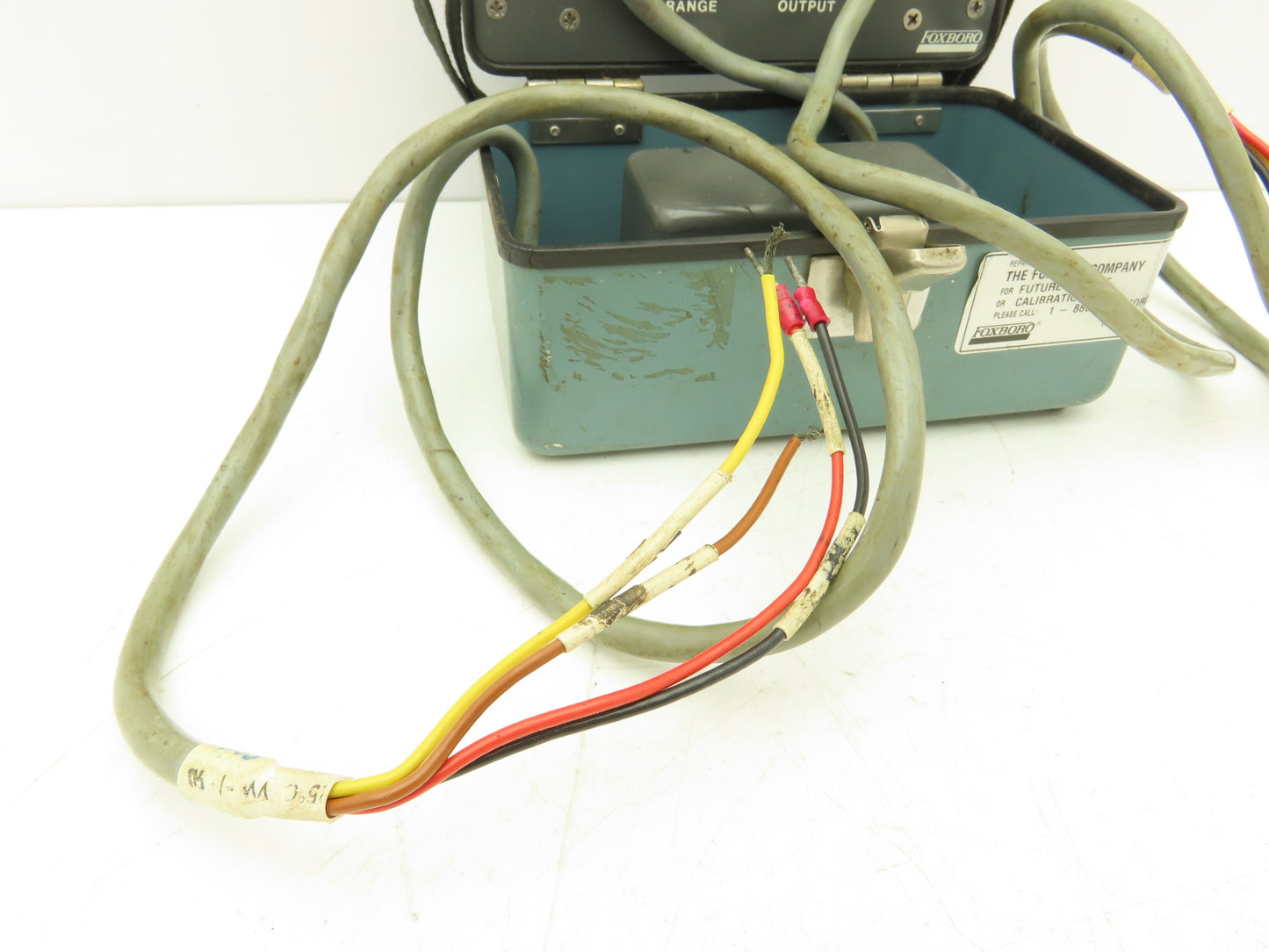 Foxboro 896 CAL Magnetic Flow Calibrator 1-10mV With Mechanical Dial Counter