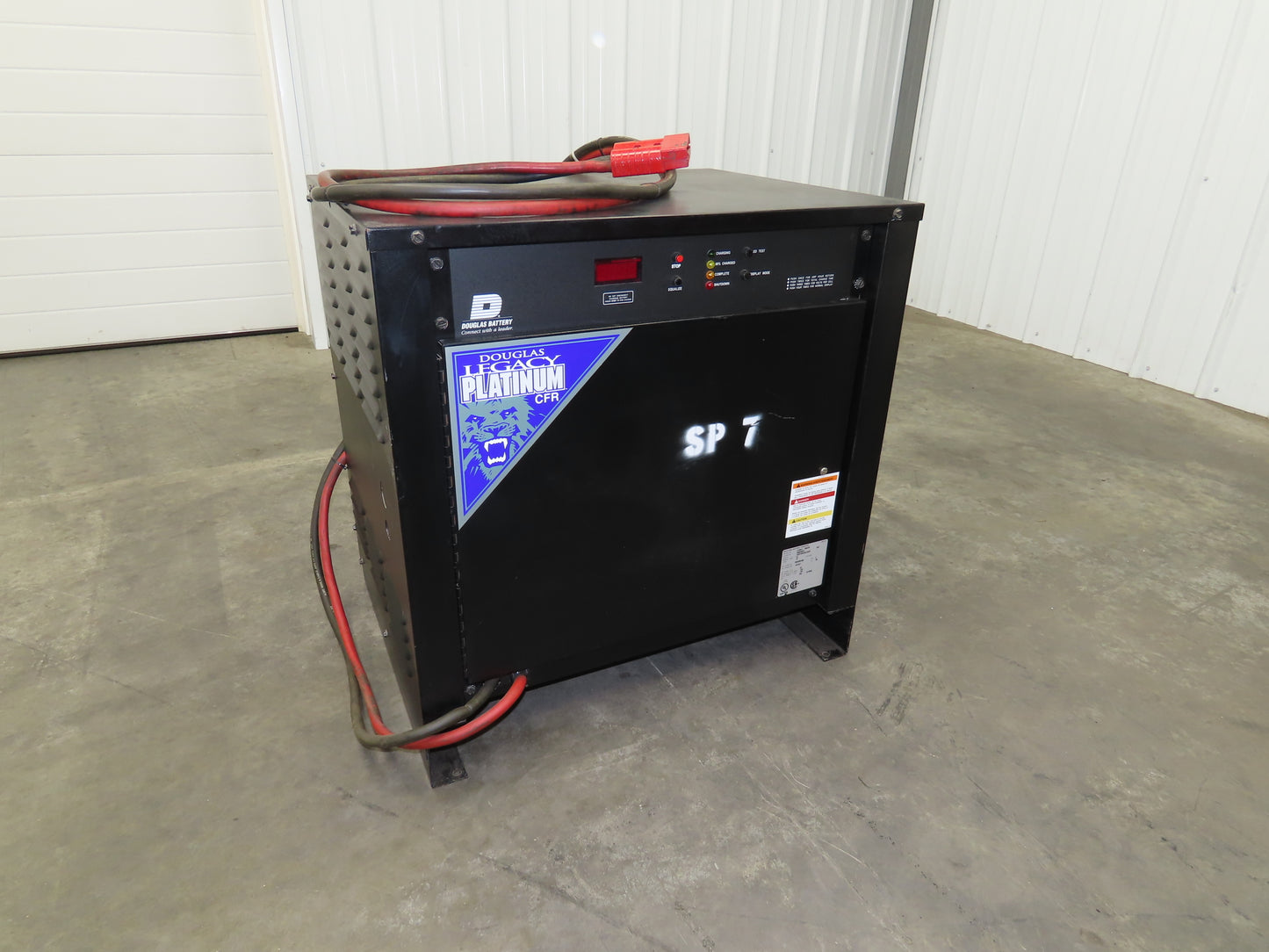 Douglas LP3B12 Legacy Forklift Battery Charger 24V 750Ah 135A 208/240/480V 3Ph