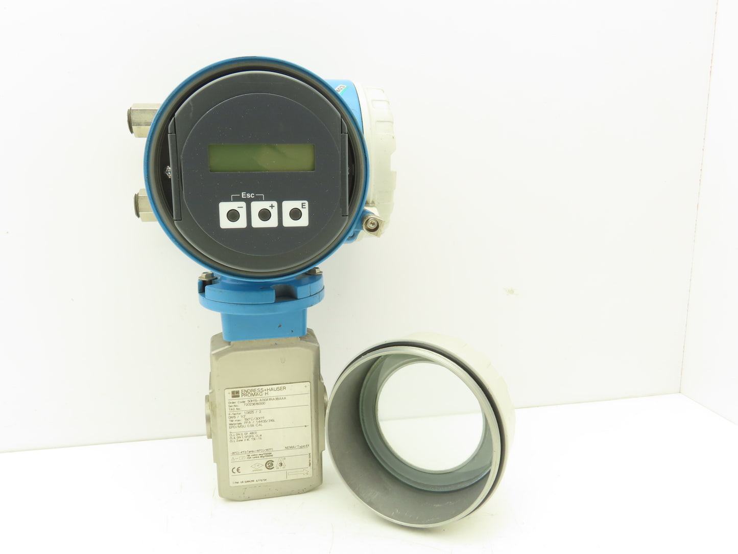 Endress+Hauser 50H15-A00A1RA0BAAA Promag 50 1/2" Flow Tube Meter Transmitter