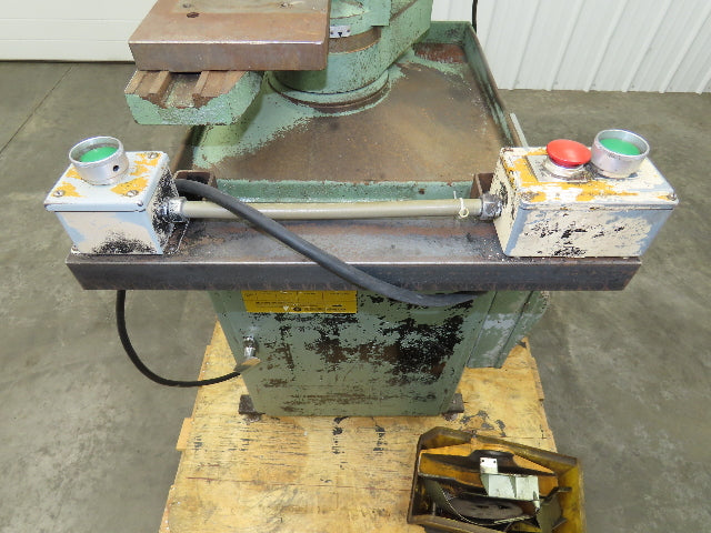 Brown Master 10" Manual Cold Cut Miter Metal Saw 850/1700RPM 460V 3Ph